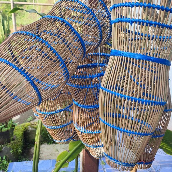 TERLARIS Bubu / osom perangkap ikan tradisional tanpa Umpan