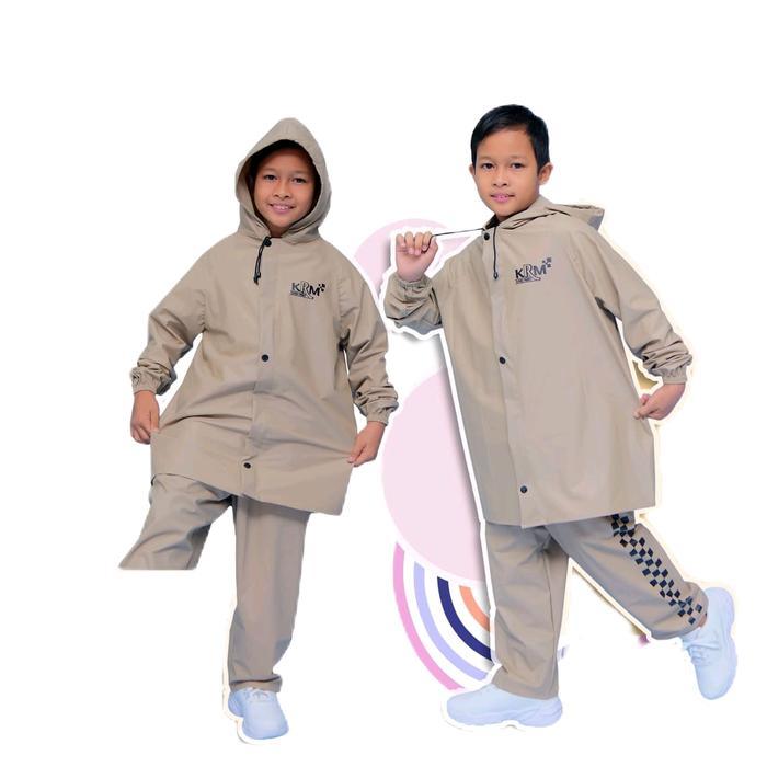 TERLARIS Jas hujan anak anak/mantol anak/mantel anak kecil/setelan jas hujan Anak-anak Raincoat