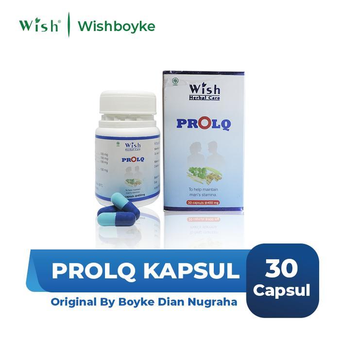 Wish ProLQ Capsule by DR. Boyke Multivitamin Herbal