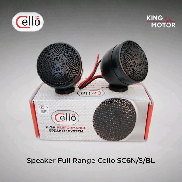 SALE Cello SC6N/S/BL - Speaker Fullrange Full Range READY