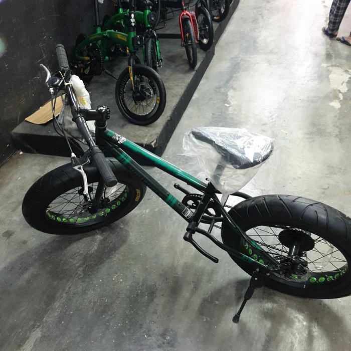 Sepeda BMX anak Laki 20 inch Wimcycle Fatman Ban Super Jumbo