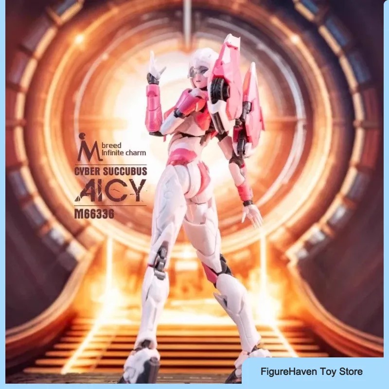 Meili Infinity M66336 17cm Arcee Transformer Assembly Model Kit Doll Desktop Ornament Robot Toys