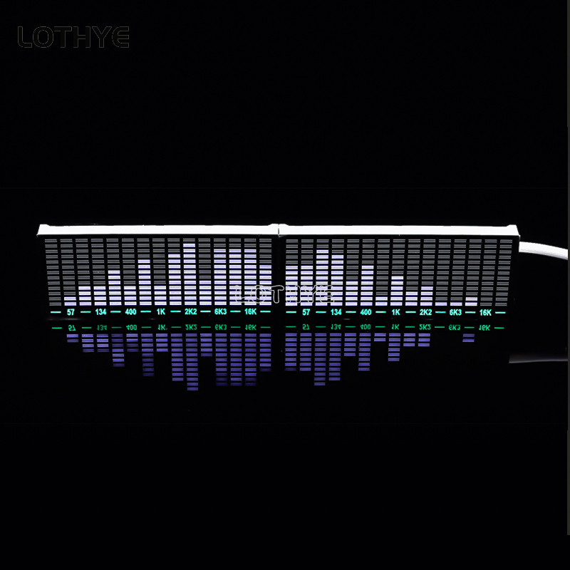Multi-mode LED Audio Stereo Music Spectrum Rhythm Voice Control Amplifier Board Level Indicator VU