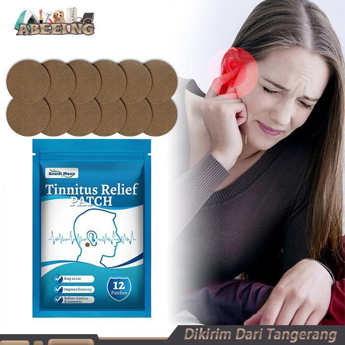 Isi 12 Tinnitus Relief Patch Tinnitus Patch Untuk Telinga Berdengung