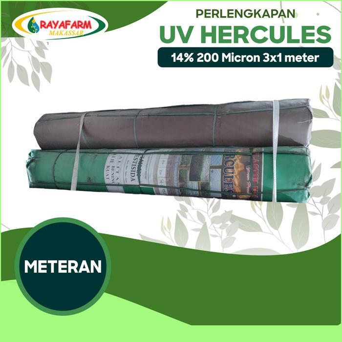 Promo Plastik Uv 200 Micron 14% Merk Hercules (Meteran) Original