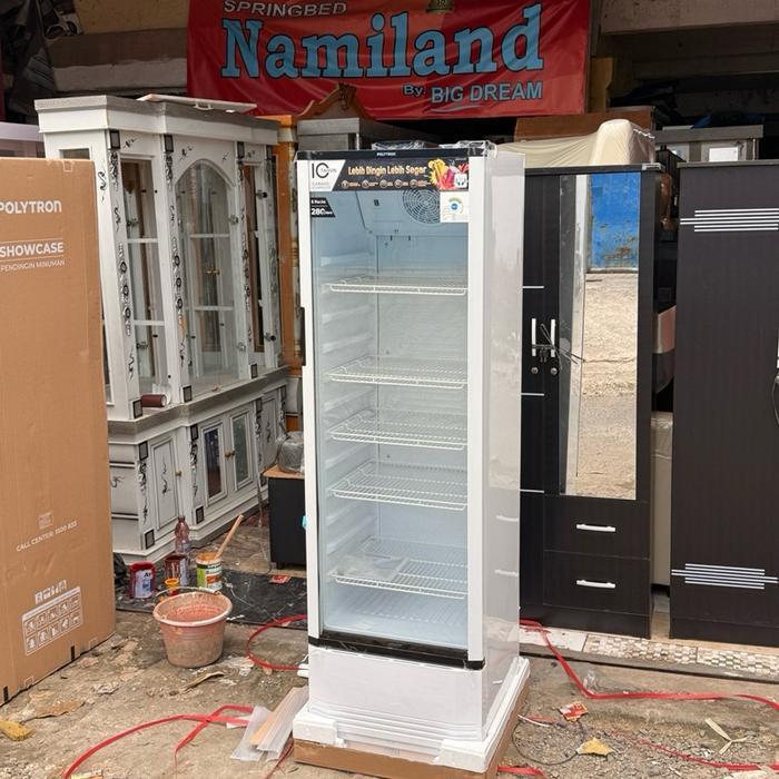 Showcase pendingin lemari pendingin minuman - 3 Rak