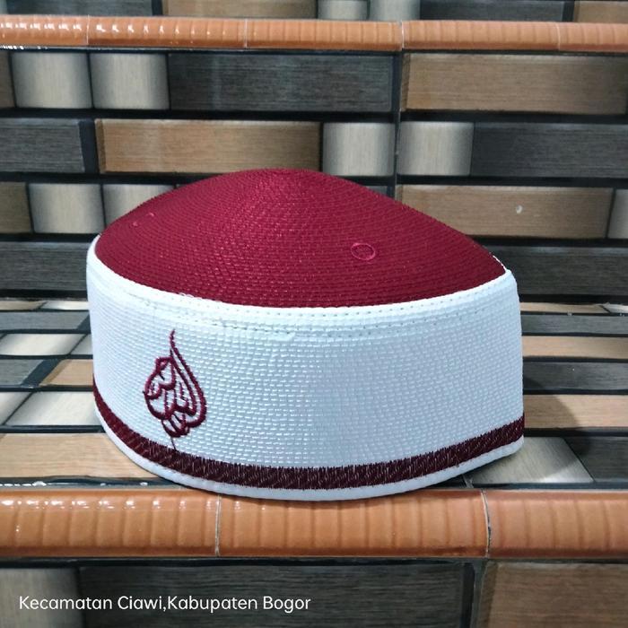 peci kopeah terompah kombinasi logo arabian/peci terompah pria santri