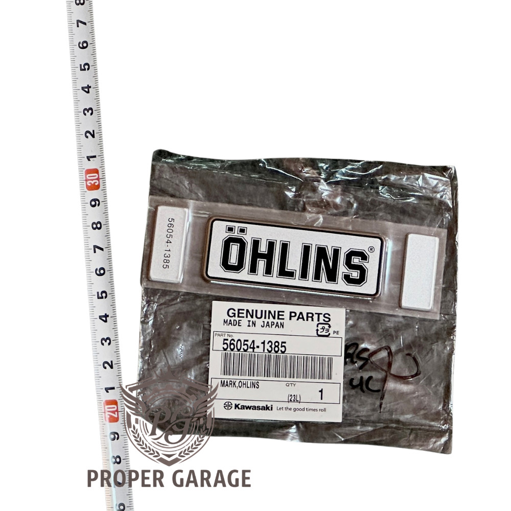 Emblem Shock Ohlins Ori Kawasaki Ninja ZX-14R SE / High Grade Z900RS Z1000 ZX-4RR 56054-1385