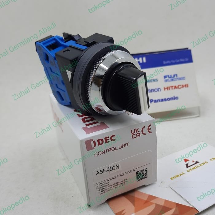 ASN310N (no-off) SELECTOR SWITCH, IDEC