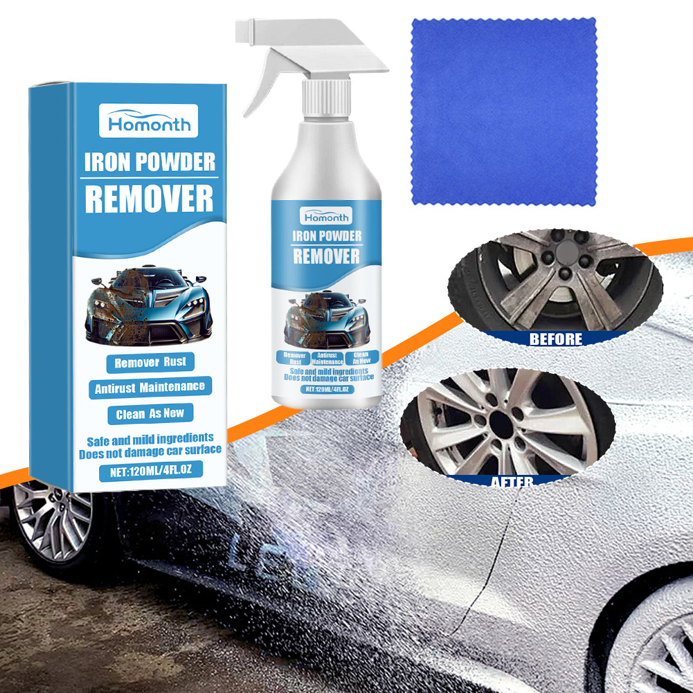 120ml Multi-Purpose Rust Remover Inhibitor Iron Powder Remover Rust Out Instant Remover Spray Metal 