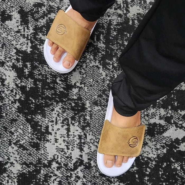 RM sandal kulit sapi premium berkualitas sandal slide Sendal Pria Selop