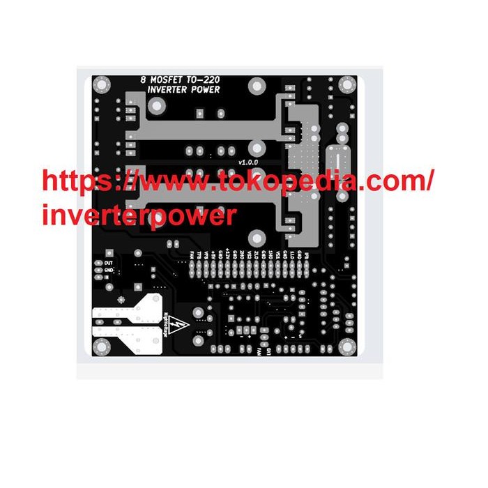 PROMO SPECIAL PCB INVERTER PSW PURE SINE WAVE 1000W 1KVA EGS002 LF BONUS SHUNT 3mR