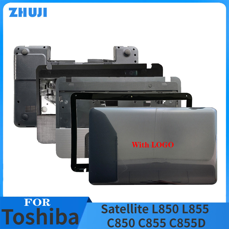 Casing Laptop For Toshiba Satellite L850 L855 C850 C855 C855D LCD Rear Lid Back Top Cover Front Beze