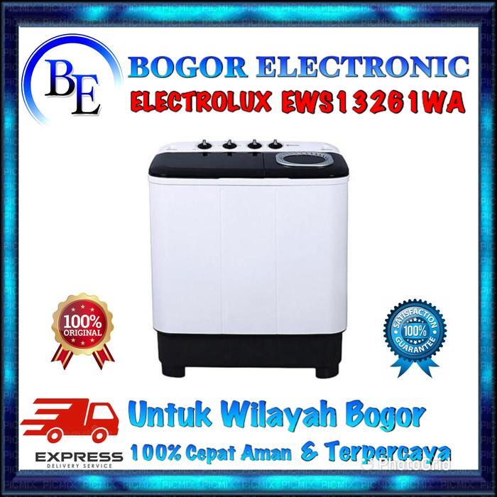 New ELECTROLUX MESIN CUCI 2 TABUNG 12KG EWS13261WA 13261WA
