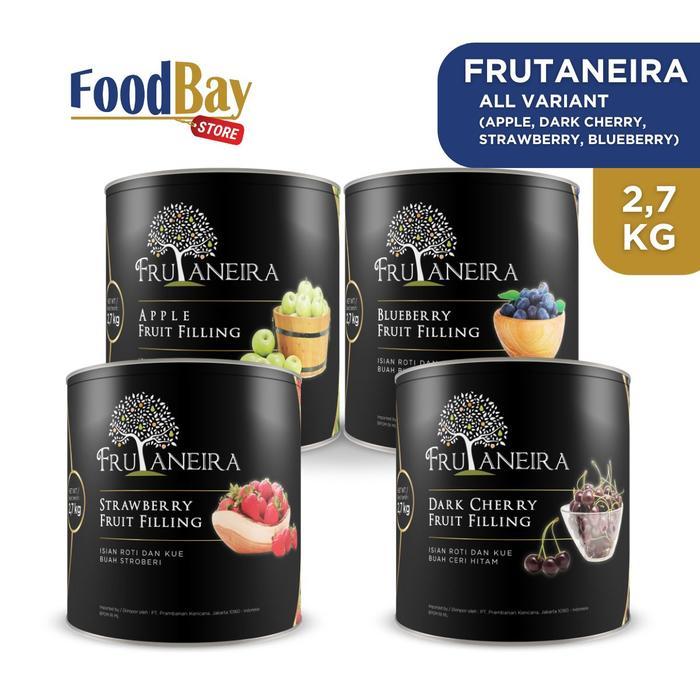 Frutaneira - Fruit Filling Dark Cherry 50% 2,7 Kg (NEW) - Selai cherry best seller