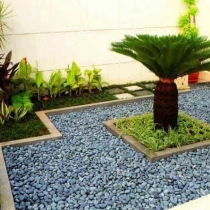 Batu Koral Hitam//Batu Koral Taman Terbatas