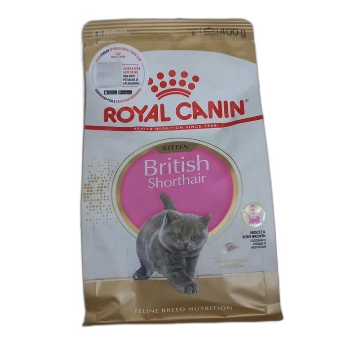 Royal Canin British Shorthair Kitten 2Kg / 400Gr /British Short Hair Bsh Kitten Makanan Anak Kucing