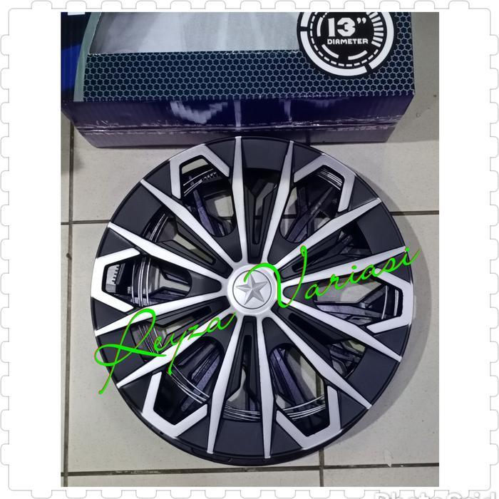 Dop Velg Mobil Ring 13" Silver