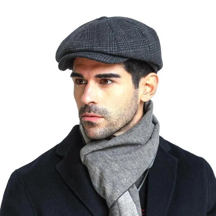 Terlaris topi baret woll pria musim dingin import SALE