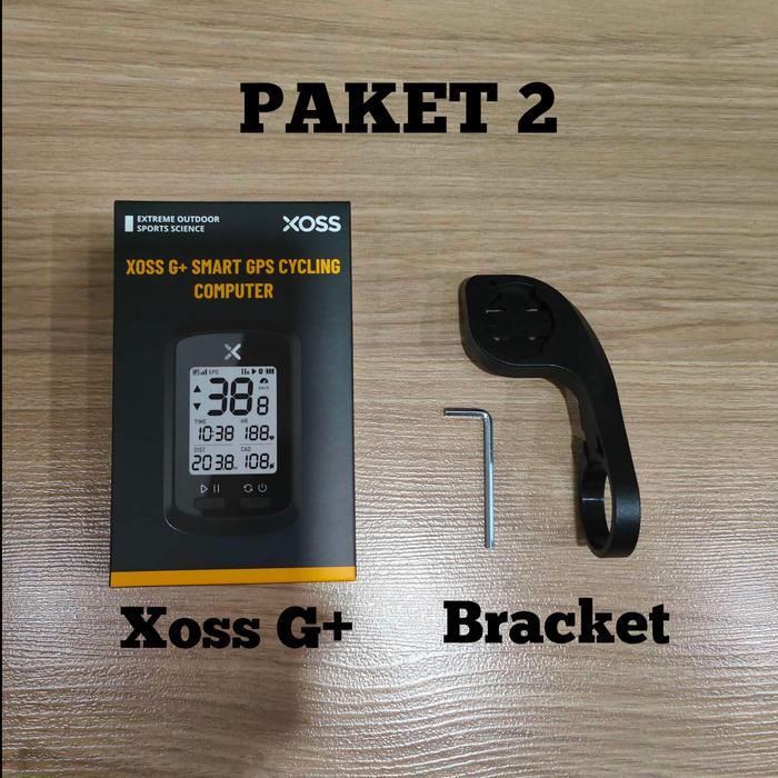 Paket Xoss G + Speedometer Cyclometer Sepeda