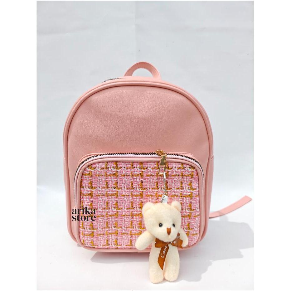 Palomino Bags - Tas Punggung Toomy - Tas Ransel Mini Korea Style Aesthetic/Ransel Sekolah/ Ransel