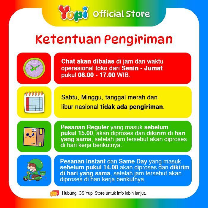 LEZAT" YUPI BERRI BONZ DISPLAY BOX