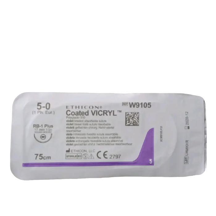 Benang Vicryl 5/0 W9105 Roundbodied