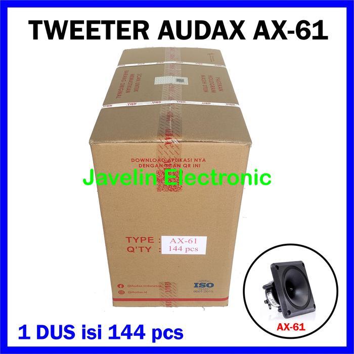 Grosir 1 Dus Tweeter Audax Ax 61 / Ax61 Isi 144 Pcs Walet