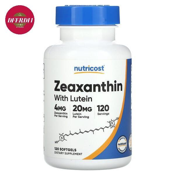 Nutricost Zeaxanthin with Lutein 120 Softgels