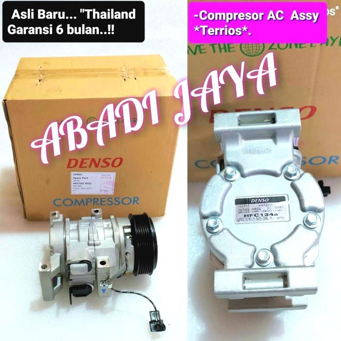 Baru Compresor Kompresor Ac Mobil Avanza Rush Terios Yaris Vios Asli Denso Ori Berkualitas