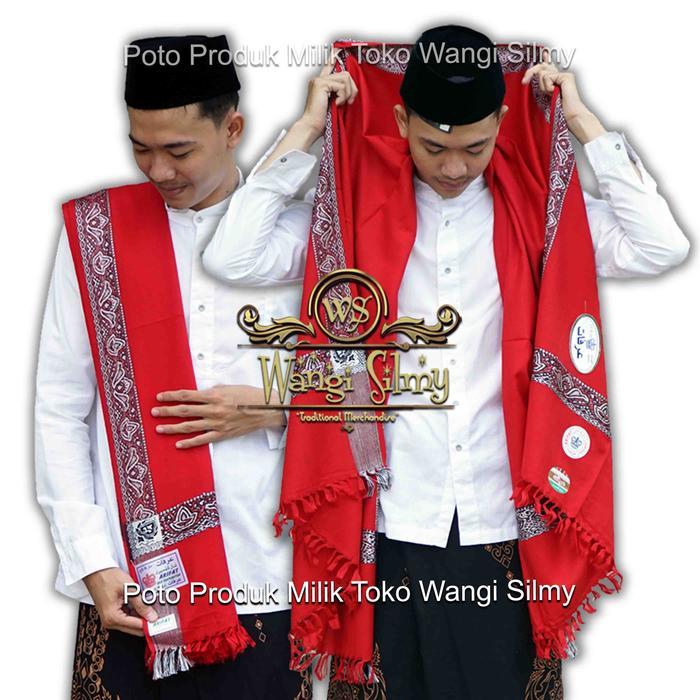 Sorban Kashmiri Asli India Merah Cabe - Sorban Panjang - Sorban Habib