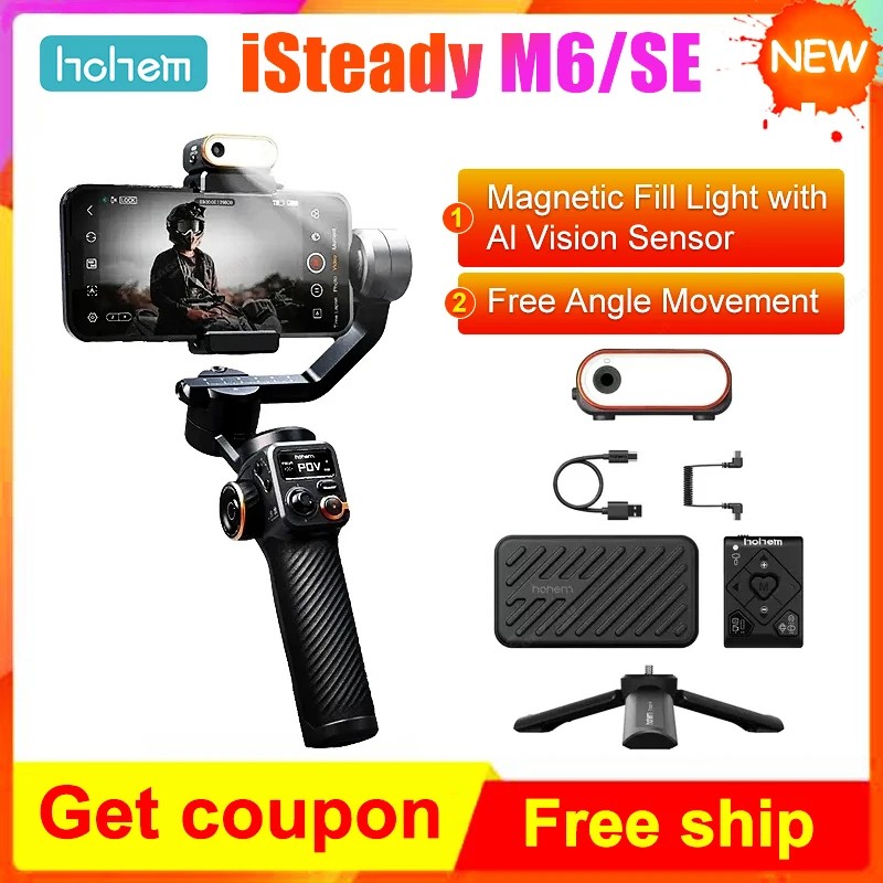 Hohem iSteady M6 iSteady XE 3-Axis Handheld Gimbal Stabilizer Selfie