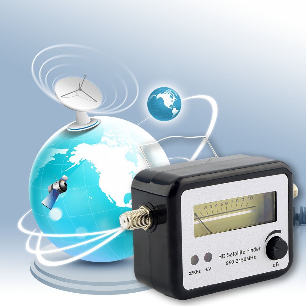 Digital Satellite Finder Alignment Signal Satfinder Find Meter LNB Dish Directv Network Satellite