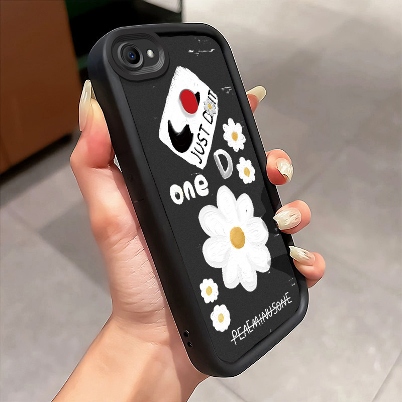 Casing Hp OPPO F5 F7 F5 Youth Case Casing Graffiti Daisy pola HP Kasing Silikon Softcase mata langit