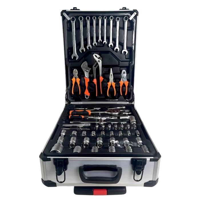 ISKU 187 Tool Kit Set Kunci Sok Set Shocket Set CR-V Toolkit Lengkap berkualitas tinggi - 187pcs