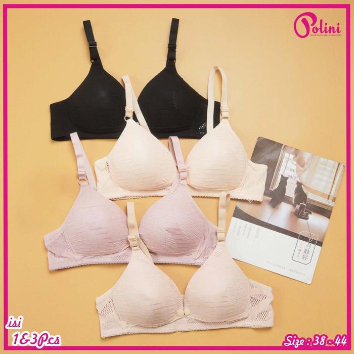Polini - Pakaian Dalam Wanita Bra Menyusui Wanita Ibu Hamil BH Busui K3 Polini G204 - 1Pcs Bra Busui