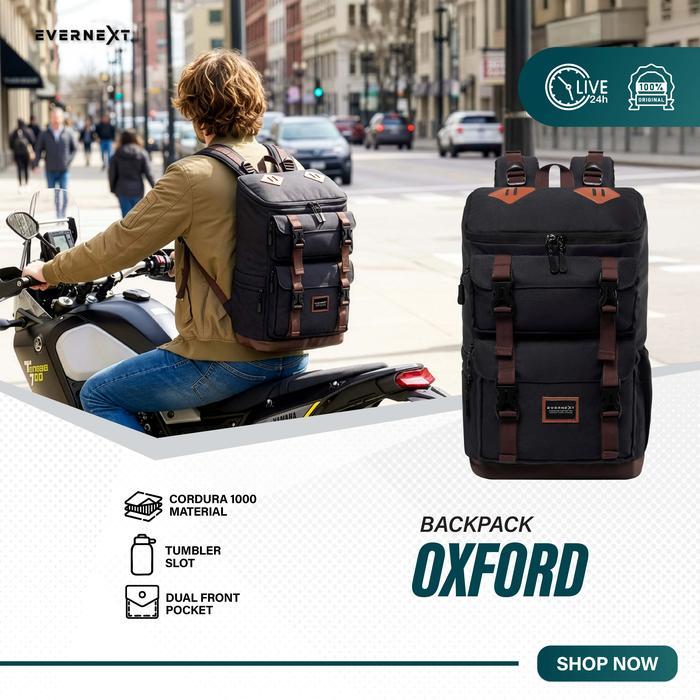 Eiger T- Tas Ransel Laptop Pria Wanita Tas Punggung Backpack Oxford Tas Sekolah