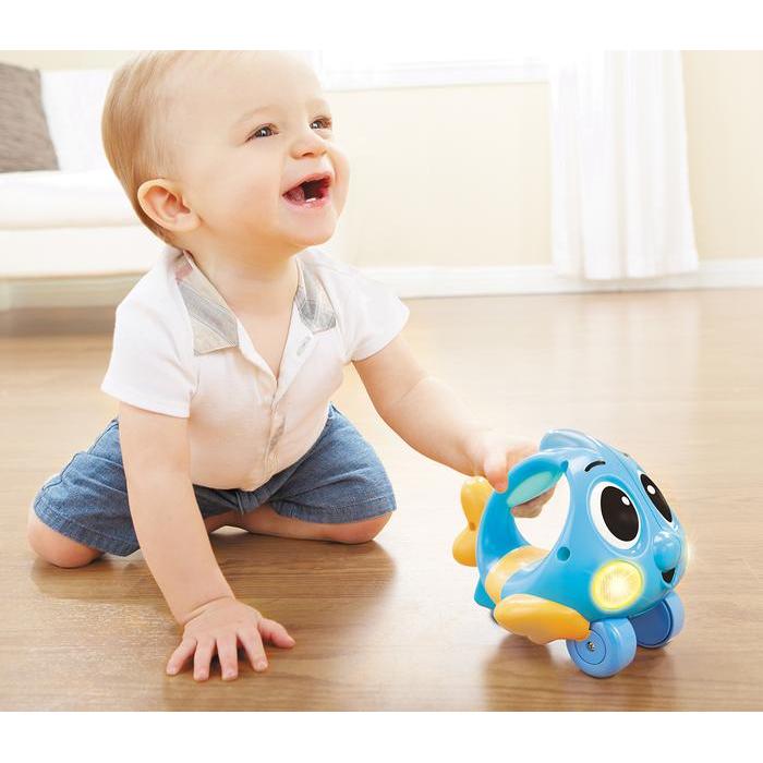Bunda - Little Tikes Push N Glow Fish Asst - Biru