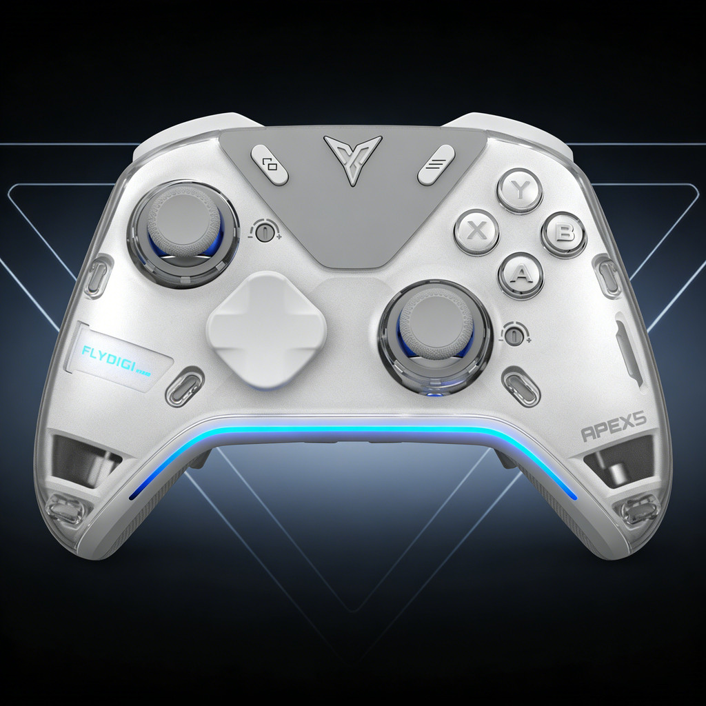 Flydigi APEX 4 5 Wireless Gamepad Force-adjustable Alloy Hall Joystick 2.0 Game Controller for