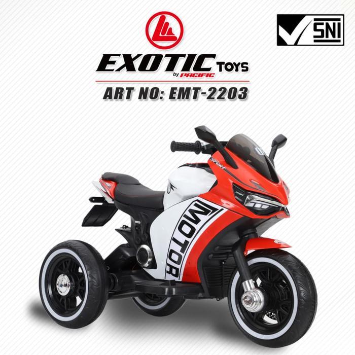 Mainan Motor Aki Anak Motor GP EMT 2203 Eotic