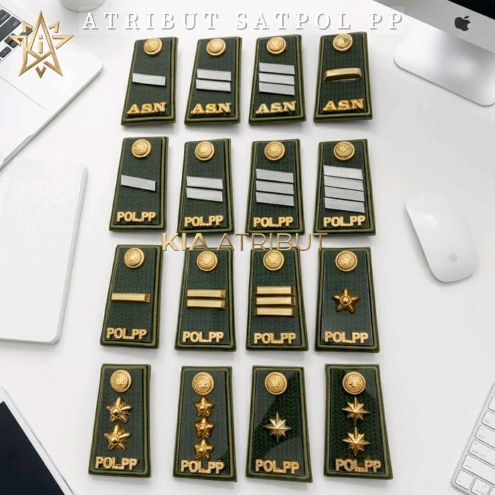 PANGKAT POL PP PREMIUM LUXURY - PANGKAT SATPOL PP LUXURY LENGKAP - PANGKAT POL PP P3K - PANGKAT POL