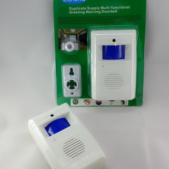 Terlaris Bel Rumah Gerak Sensor/Bel Pintu Dengan Sensor Gerak, Akan Aktif.