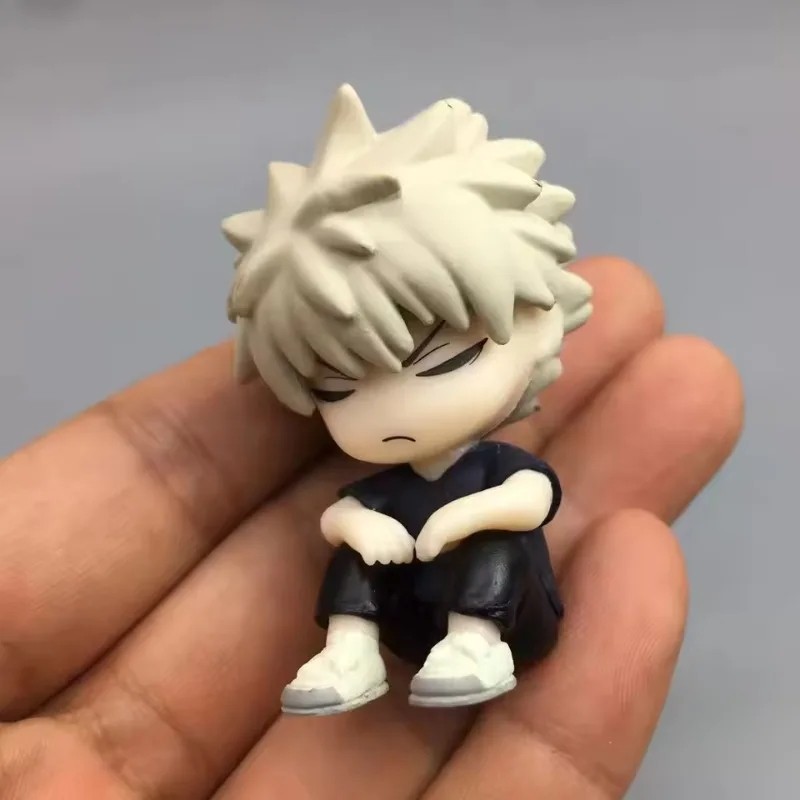 My Hero Academia Anime Figure Todoroki Shouto Uraraka Ochako Mini Action Figure Q Version Doll Model