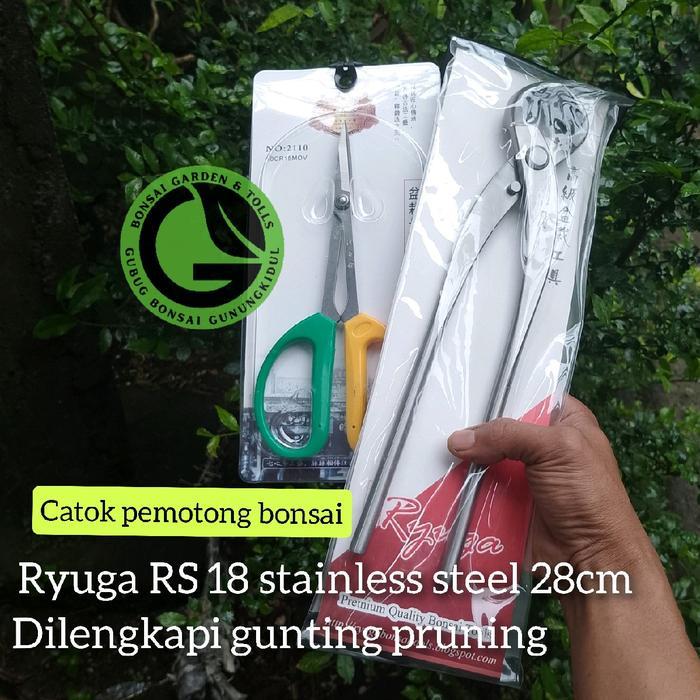 BERKUALITAS tang catok ryuga stainless steel rs 18 28cm