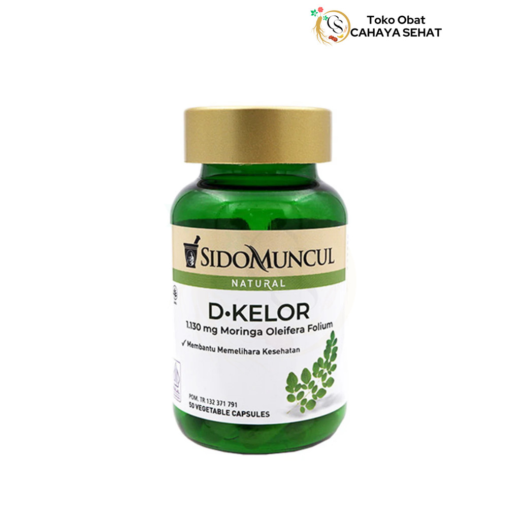 SIDOMUNCUL DAUN KELOR 50 Kapsul