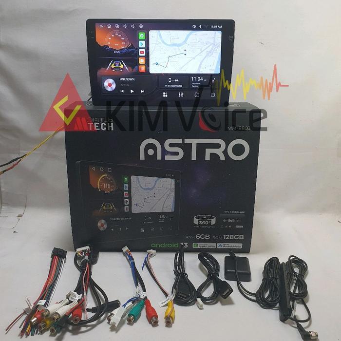 Head Unit Android Mtech ASTRO MM-8803 RAM 6/128GB