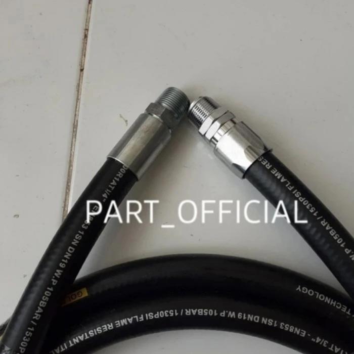 SELANG NOZEL SELANG SWIVEL 15 METER LENGKAP DNG SWIVEL
