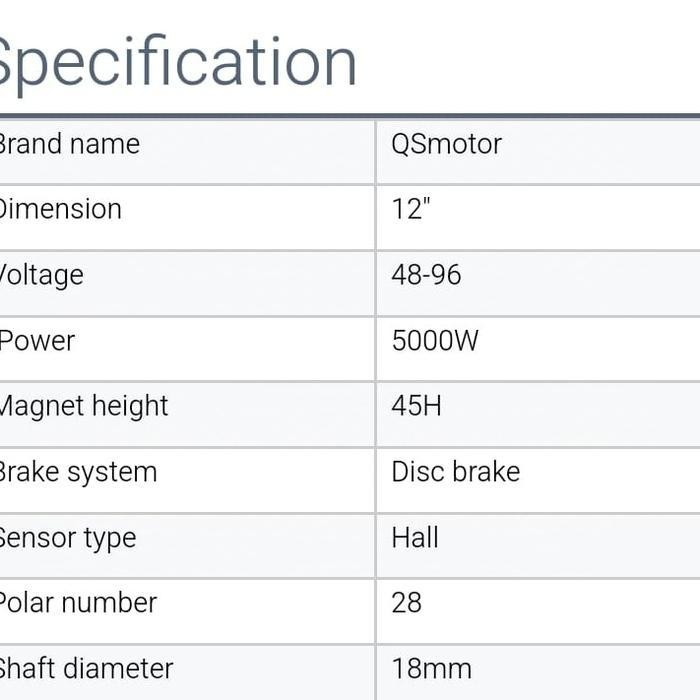 dinamo bldc qs motor 5000w R12 inch ebike motor listrik