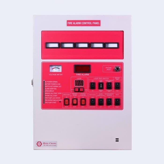 TERBARU MCFA MASTER CONTROL FIRE ALARM PANEL BESI HONG CHANG HC 5 AL MCFA