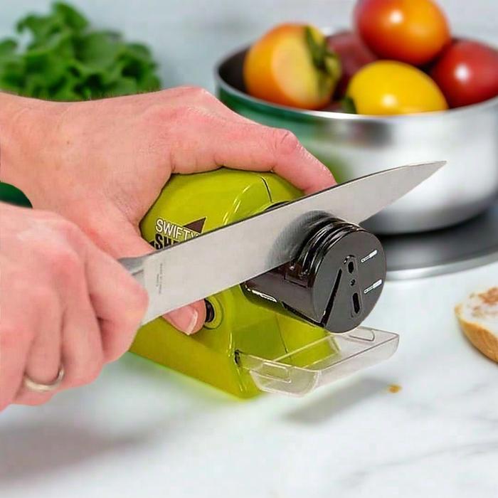 Terlariss Asahan Pisau Otomatis Knife Pengasah Elektronik Pengasah Pisau Listrik Pengasah Pisau